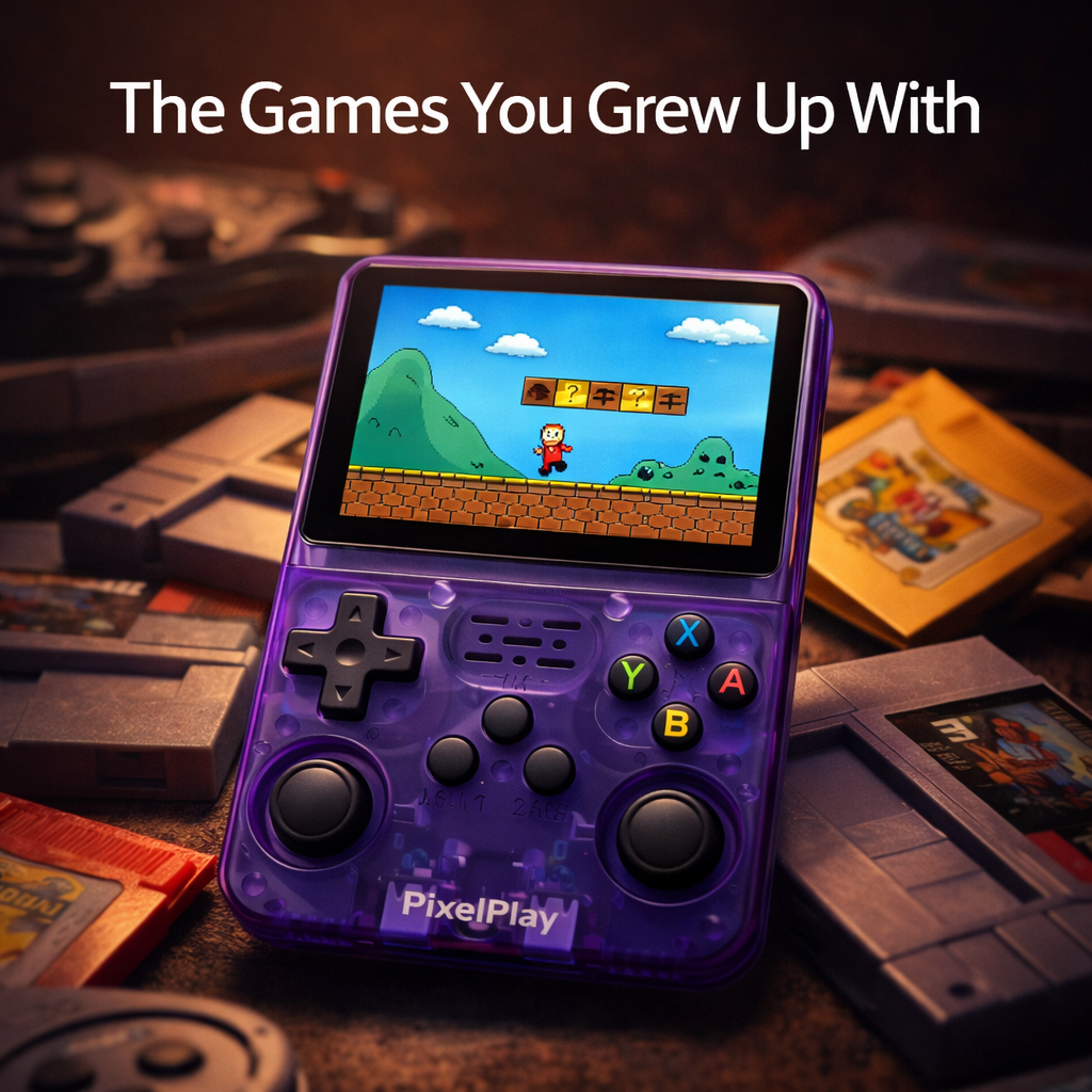 Pixel Play - Retro Games Reimagined